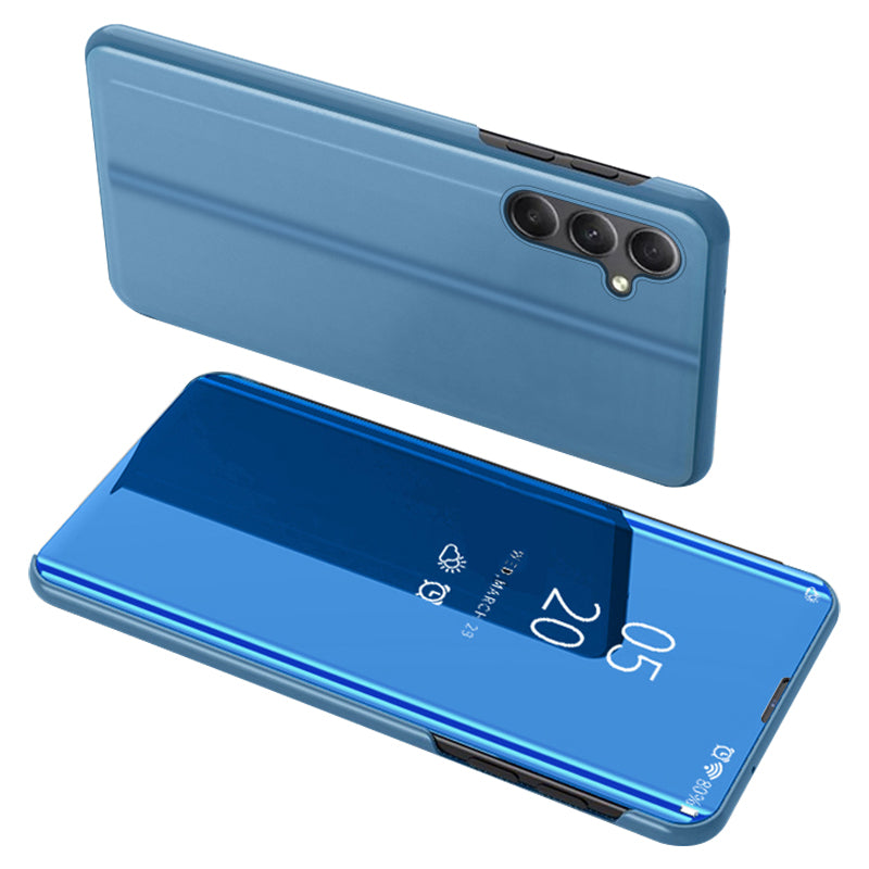 View Window Mirror PU Leather Case for Samsung Galaxy A34 5G Stand Electroplating Phone Cover View Window Mirror PU Leather Case for Samsung Galaxy A34 5G Stand Electroplating Phone Cover